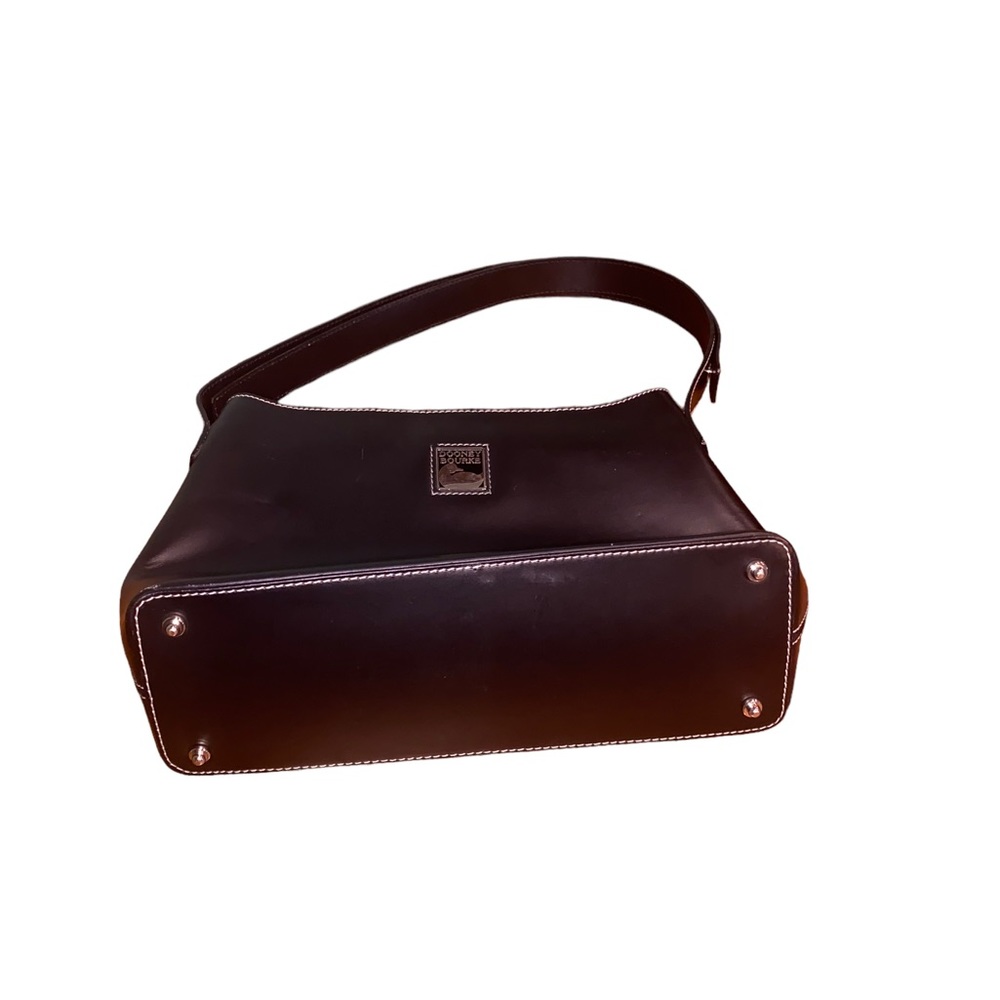 Dooney and Bourke Y2K handbag. Black leather - Picture 2 of 7